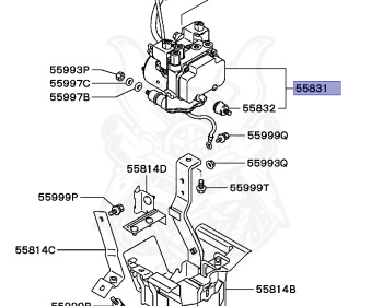 Mitsubishi - GTO - Z16A - 1990 - MRPM3 - 6G72
