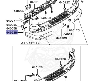 Mitsubishi - Delica - PD6W - 2003 - NSEUE9 - 6G72