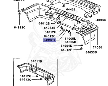 Mitsubishi - Mirage - C53A - 1987 - MNGF2 - 4G61