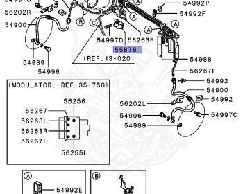 Mitsubishi - Legnum VR-4 - EC5W - 1999 - LRGE1 - 6A13
