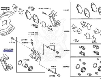 Toyota - Belta - SCP92 - 2005 - G TYPE - Variator - 2SZFE