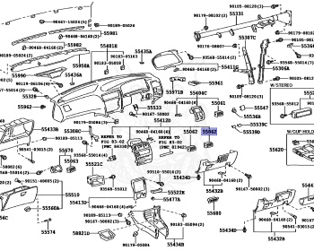 Toyota - Sprinter - AE100 - 1991 - LX TYPE - 4 DOOR - Automatic - 5AFE