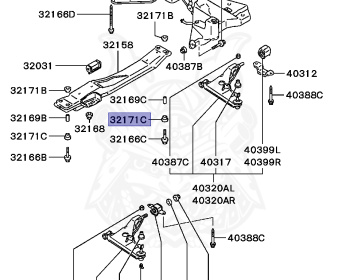 Mitsubishi - Lancer - CB1A - 1991 - PNH2 - 4G13