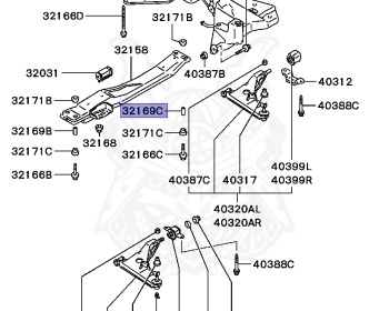 Mitsubishi - Lancer - CB4A - 1991 - PNHH - 4G92