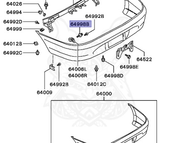 Mitsubishi - Mirage - CA4A - 1991 - MNDH - 4G92