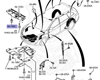Mazda - Atenza Sport Wagon - GHEFW - Dec-2007 - Right hand - LF-VD