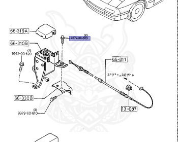 Mazda - RX-7 - FC3S - Jan-1989 - Right hand - 13BT