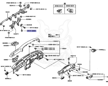 Toyota - Hilux - LN107 - 1996 - SSR TYPE - DOUBLE CAB - Manual - 3L