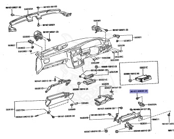 Toyota - Corona - ST191 - 1996 - EXS TYPE - 4 DOOR SEDAN - Automatic - 3SFE