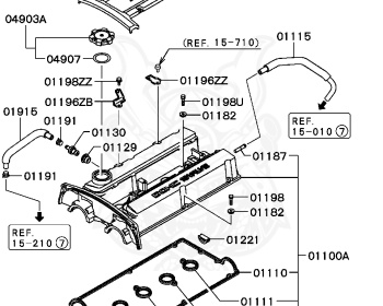 Mitsubishi - Airtrek - CU2W - 2002 - LYXFZ - 4G63