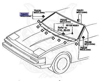 Toyota - Celica - MA61 - 1983 - GT TYPE - LIFTBACK - Manual - 5MGEU