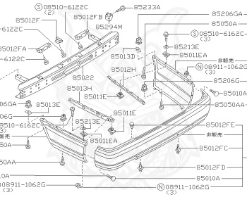 Nissan - Cedric/Gloria - Y32 - 1995 - GT TYPE - HARDTOP(K) - AUTOMATIC-FLOOR SHIFT(AT.F4) - IRS TYPE(IRS) - STANDARD GRADE(STD) - VG20E