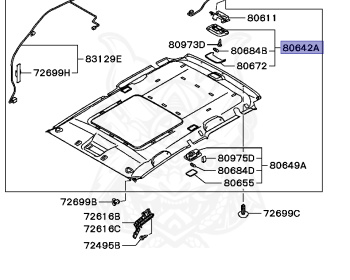 Mitsubishi - Pajero - V63W - 2004 - MNUVQ - 6G72