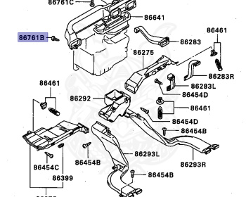 Mitsubishi - Pajero Evolution - V55W - 1991 - GNXH - 6G74