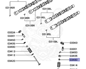 Mitsubishi - Legnum VR-4 - EC5W - 2001 - LNGF - 6A13