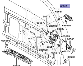 Mitsubishi - Pajero - V77W - 2002 - LYHVQ1 - 6G75