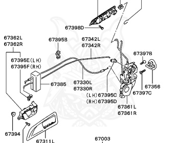 Mitsubishi - Pajero IO - H61W - 2003 - MRXC - 4G93