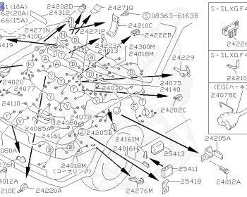 Nissan - Bluebird - U11 - 1983 - L TYPE - SEDAN(S) - 4 SPEED A/T(F4) - CA16S