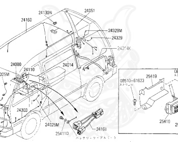 Nissan - Vanette - C22 - 1994 - DELUXE TYPE - 2 WHEEL DRIVE(2WD) - MANUAL TRANSMISSION(MT) - LD20