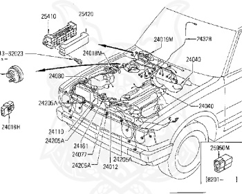 Nissan - Datsun - 720 - 1985 - DELUXE TYPE - CONVERTIBLE(CV) - 2 WHEEL DRIVE(2WD) - Column Manual 5th (R5) - SD23