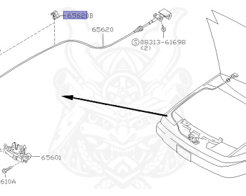 Nissan - 180SX - RS13 - 1998 - Type R/X - HATCH BACK(HB) - MANUAL TRANSMISSION(MT) - TWO WHEELS STEERING(2WS) - SR20DET