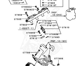 Mitsubishi - Galant - EA7A - 2005 - SRGC6 - 4G94