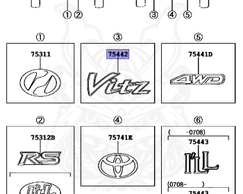 Toyota - Vitz RS - NCP91 - 2010 - RS TYPE - 5-DOOR - Manual - 1NZFE