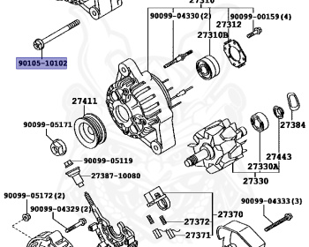 Toyota - Corolla - EE103V - 2000 - DX TYPE - VAN - Manual - 5EFE