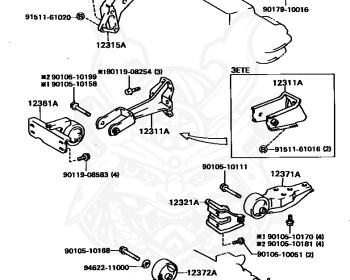 Toyota - Tercel - EL30 - 1986 - TX TYPE - 5-DOOR SEDAN - Manual - 2E