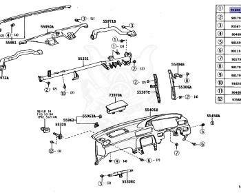 Toyota - Camry - MCV21 - 2000 - SEDAN - 2MZFE