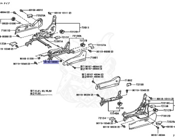 Toyota - Tercel - EL51 - 1996 - AVENUE TYPE - 4 DOOR - Automatic - 4EFE