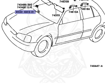 Toyota - Starlet - EP91 - 1996 - GLANZA S TYPE - 3-DOOR - Manual - 4EFE