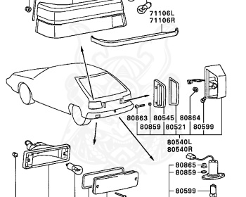 Mitsubishi - Mirage - C11A - 1983 - LBJAP - 4G13