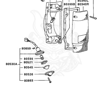 Mitsubishi - Minicab Bravo - U18V - 1990 - HLFJ - 3G83