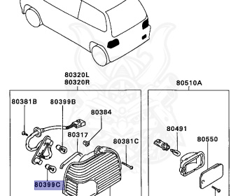 Mitsubishi - Minica - H22V - 1988 - MFS - 3G83