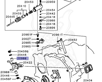 Mitsubishi - Legnum VR-4 - EC5W - 1997 - LNGF3 - 6A13