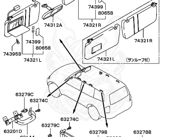 Mitsubishi - Pajero - V75W - 1999 - LRDCQ - 6G74