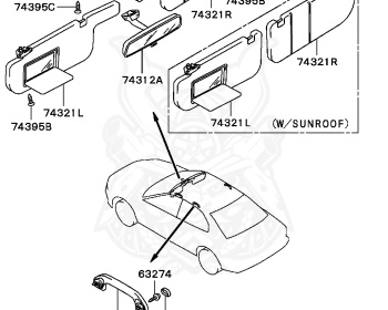 Mitsubishi - Galant VR-4 - EC5A - 2000 - SNGF3 - 6A13