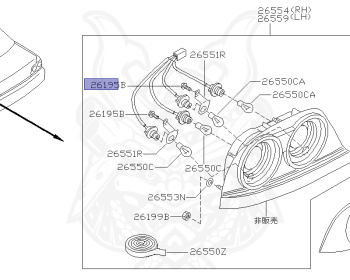 Nissan - Skyline - R33 GTS-t - ECR33 - 1997 - GTS25TM - 2 door hard top (2K) - 2 WHEEL DRIVE(2WD) - MANUAL TRANS 5-SPEED(MT.F5) - HICAS - RB25DET