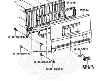 Genuine Carina AT211 Exterior OEM parts supplied from Japan