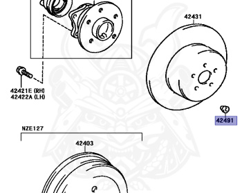 Toyota - Will Vs - ZZE127 - 2003 - 5-DOOR - Automatic - 1ZZFE