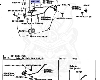 Toyota - Corona - ST150 - 1983 - SX TYPE - 4-DOOR - Automatic - 1SELU