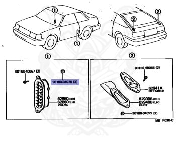 Toyota - Corolla Levin - AE86 - 1983 - GT APEX TYPE - 2-DOOR - Manual - 4AGEU