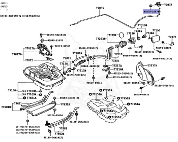 Toyota - Carina - AT192 - 1992 - SX TYPE - Manual - 5AFE