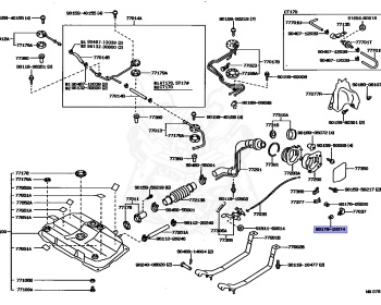 Toyota - Carina - AT171 - 1990 - S TYPE - SEDAN - Manual - 4AFHE