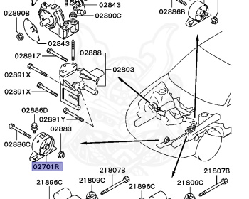 Mitsubishi - Mirage - CJ4A - 1997 - MNDH - 4G92