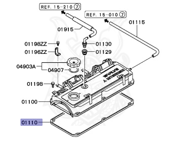 Mitsubishi - Airtrek - CU2W - 2005 - LYXFZ - 4G63