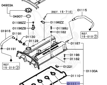 Mitsubishi - Airtrek - CU2W - 2002 - LYXFZ - 4G63