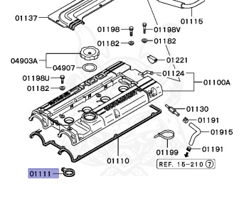 Mitsubishi - RVR - N23WG - 1991 - SNXM5 - 4G63