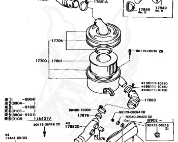 Toyota - Hilux - LN85 - 1989 - DLX TYPE - REGULAR CAB - Automatic - 2L